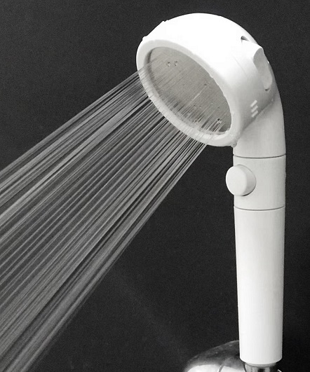 ゲオ限定シャワーヘッド『節水シャワープロ・安心ストップ』を販売